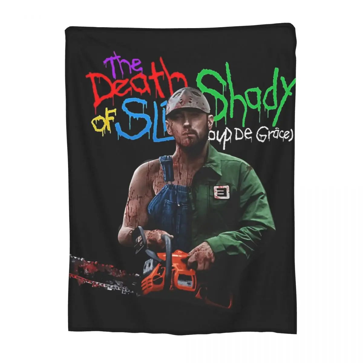 Comfort 2024 Eminem Death Of Slim Shady Rapper Blanket Merch Sofa Decorative hip hop Throw Blanket Ultra-Soft Fleece for Travel