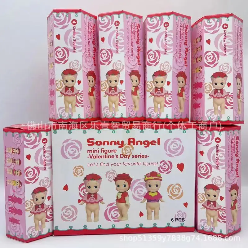 

New Replica Sonny Angel Mini Figuhe Strawberry Rose Candy House Mysterious Surprise Blind Box Toy Cure Doll Lucky Mascot Gifts