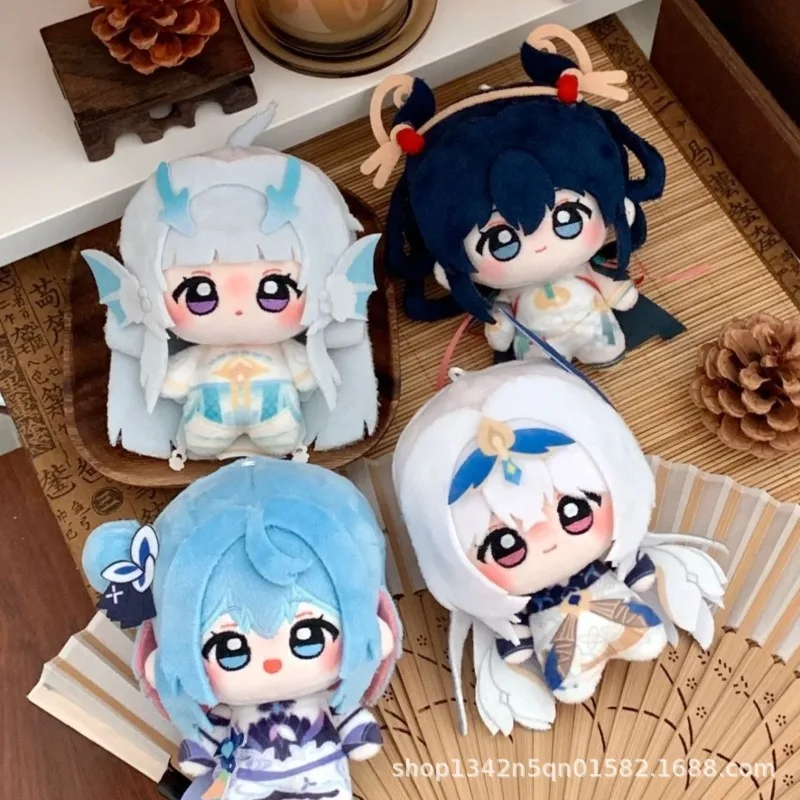 Muñeca de algodón Nunu de 10 cm con estampado de la serie Three Little Glory de Sun Family, Sun Ce, Sun Quan Da, Qiao Xi, Shi Xiao Qiao