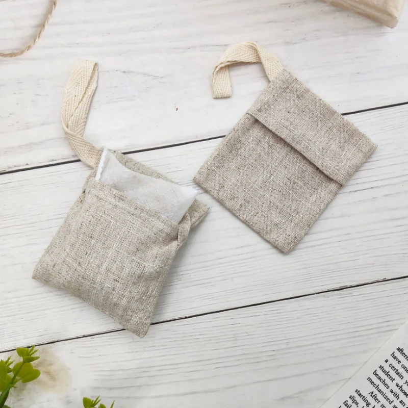 Jute Handbag 3x3in 3x4in 4x6inch 5x7in pack of 50 Linen Envelope Pouches Jewelry Gift Pouch