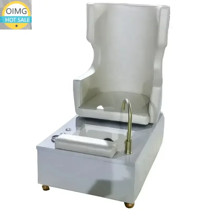 Popular SPA Pedicure Chair with Colorful Led Light Foot Spa Massage Chair Stainless Steel Metal Pedicure Chair
