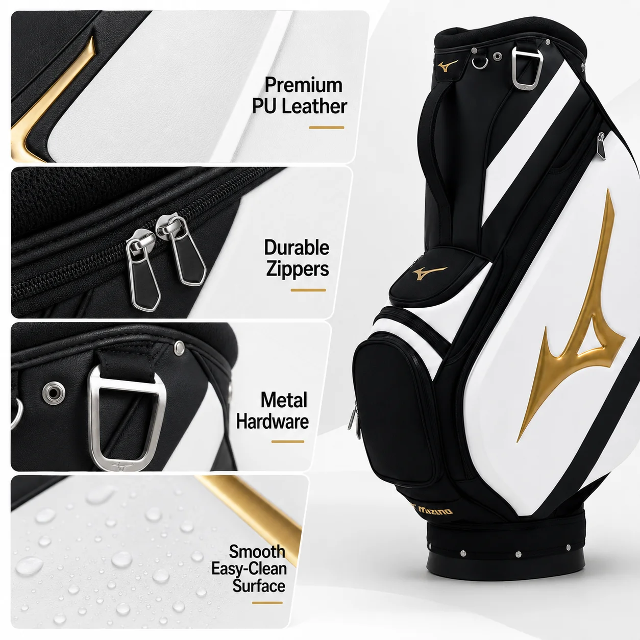 Mizuno Men's Golf Bag Premium  - Sports Equipment Cart recension och pris