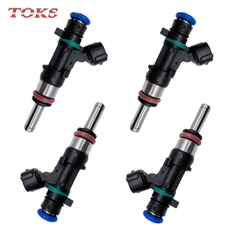 

New 4PCS 0280158293 Fuel Injector Nozzle FIT for Dacia Logan Sandero Renault Clio Symbol 0.9L Auto Parts