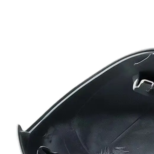 2x White ABS Mirror Cover Cap 51162754913 for Mini Cooper For R55 R56 R57 R58 R59 R60 R61 Manual Fold Compatible