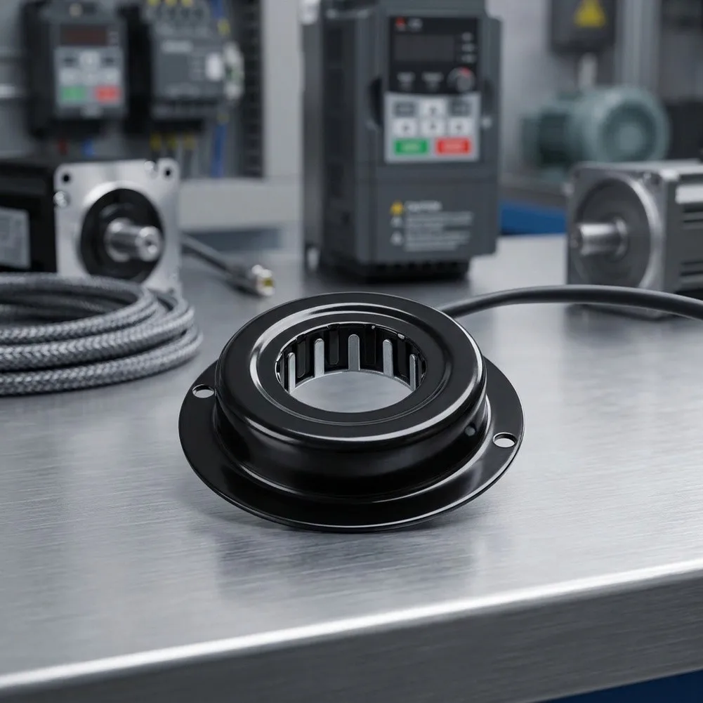 Washing Machine Tachometer Coil Compatible with 6 8 9 10mm Motor Shaft Sizes Outer Diameter 60mm Mounting Hole 54mm