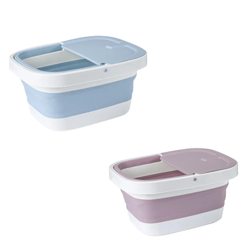 

AT35 Foldable Bucket For Foot,Bathroom Foot Wash Basin,Laundry Buckets,Portable Folding Water Container