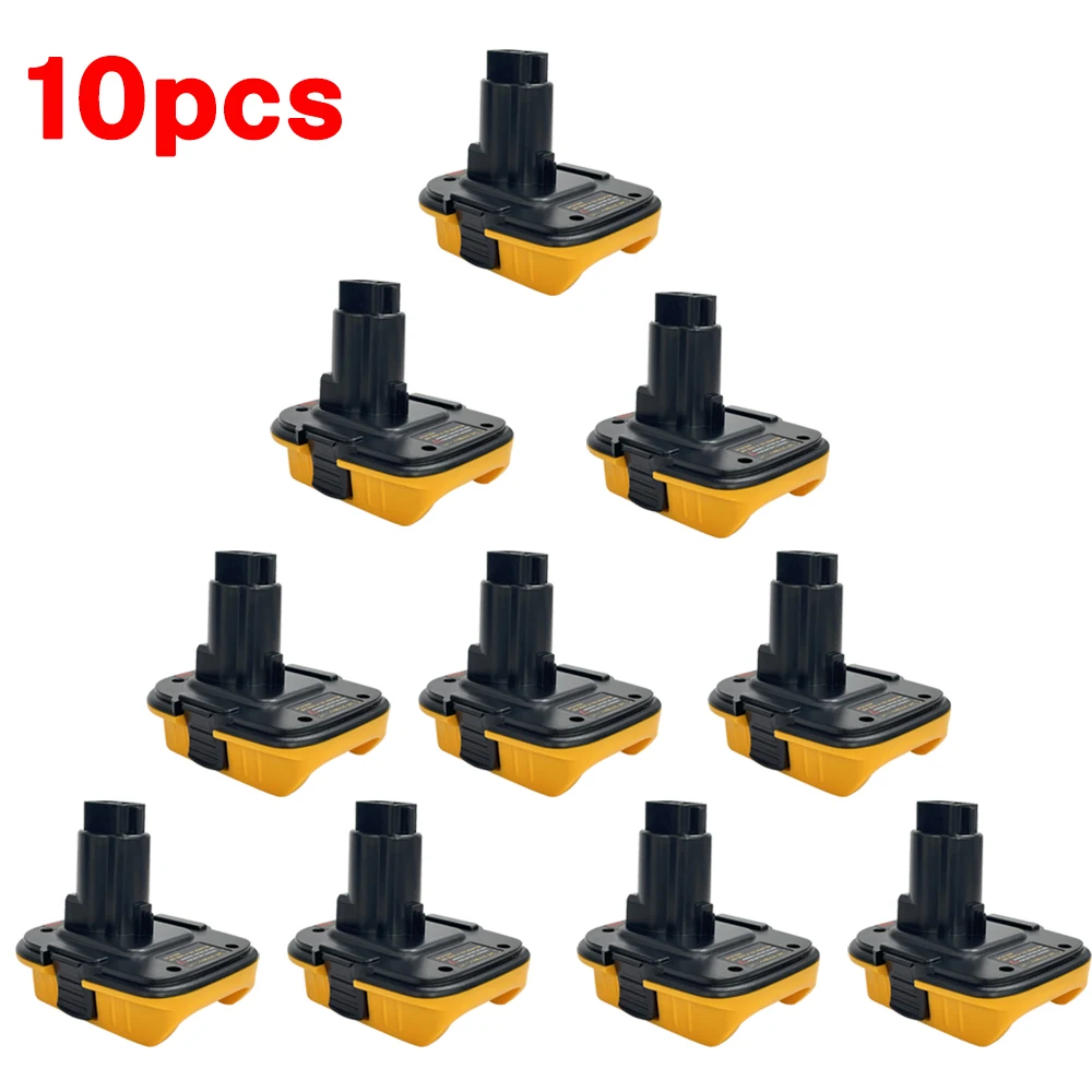 

10pcs Replacement DCA1820 Battery Adapter for Dewalt 18V to 20V for DCB205 DCB207,fit for 18v NiCad & NiMh Tool Battery