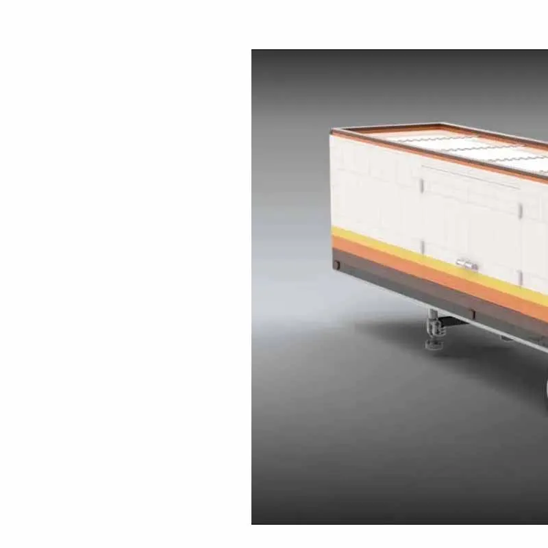 

Semi Trailer Dry Cargo Trailer (Scale 1:21Carriage Model 1212pcs Building Block Toys Birthday Present Christmas Gift MOC-144890