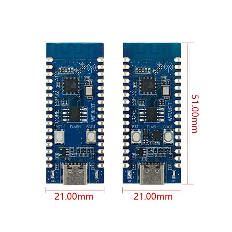 Макетная плата ESP32 C3, материнская плата с ЖК-дисплеем, встроенная антенна 2,4G, 32Pin IDF WiFi + Bluetooth CH343P для Arduino