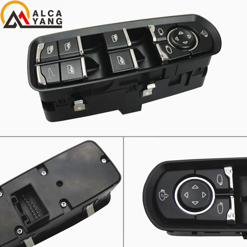 Malcayang Front Door Window Switch 7PP959855C For Porsche 911 991 981 970 958 For Porsche Cayenne 2011-2014