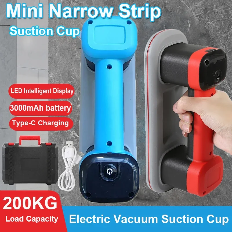 mini-ventouse-a-bande-etroite-220-kg-ventouse-electrique-puissante-et-robuste-avec-rechargement-automatique-de-pression-d'air-3000-mah