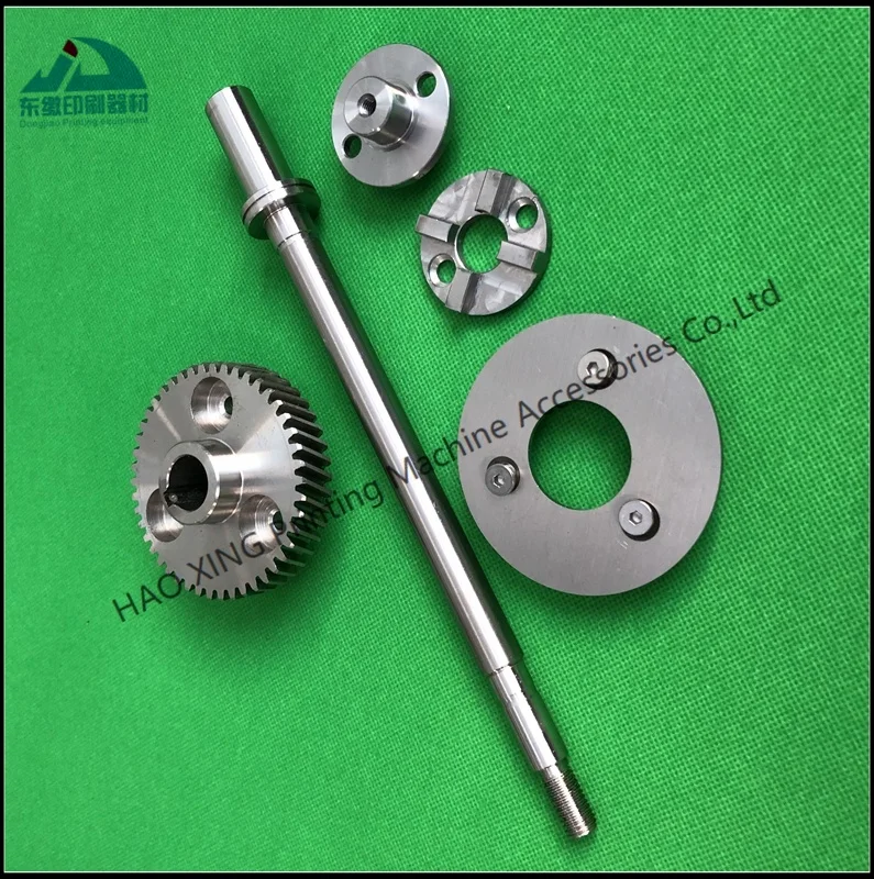 G2.030.201/MV.022.730 오프셋 인쇄 기계 예비 부품용 스테인레스 기어 샤프트 하이델베르그 인쇄 기계 예비 부품용