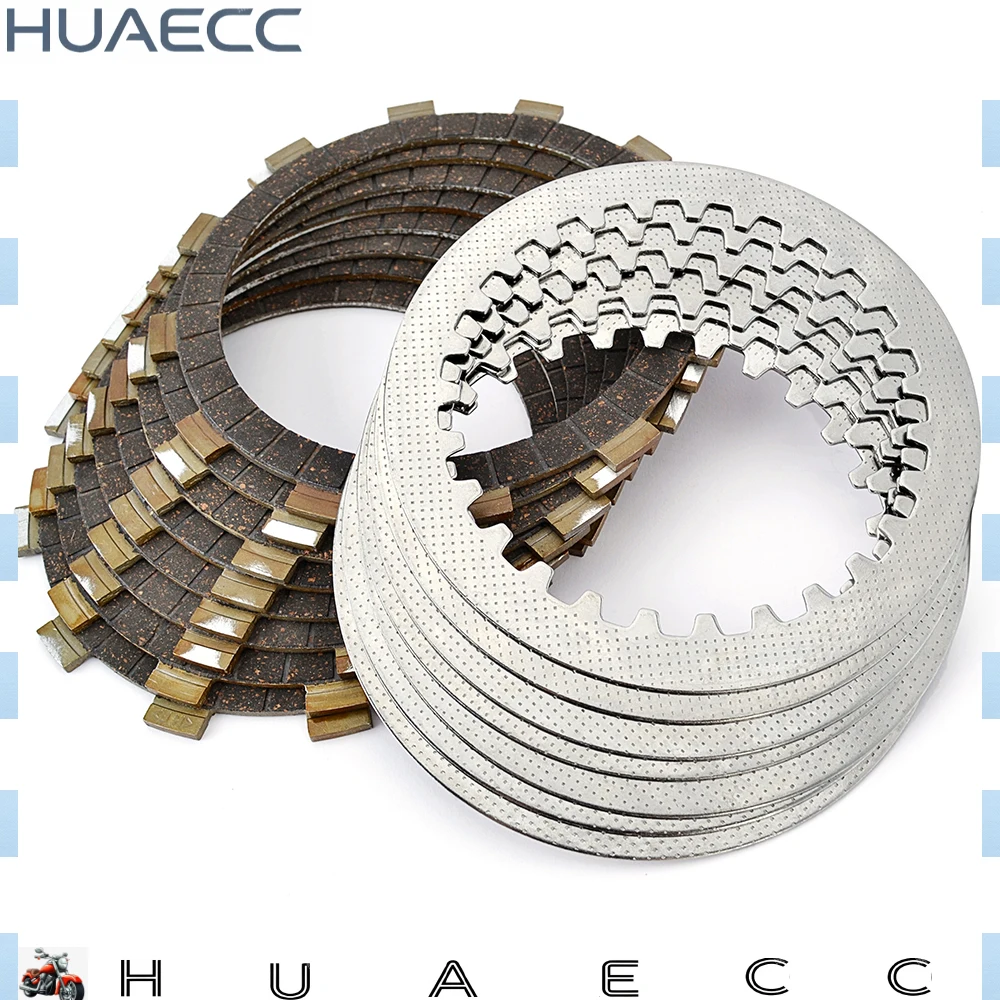 Clutch Friction Steel Plates Disc for Yamaha XT550J XT550 5Y3 583-16321-00 5Y1-16331-01 4L0-16321-00 360-16325-00 5Y1-16321-00