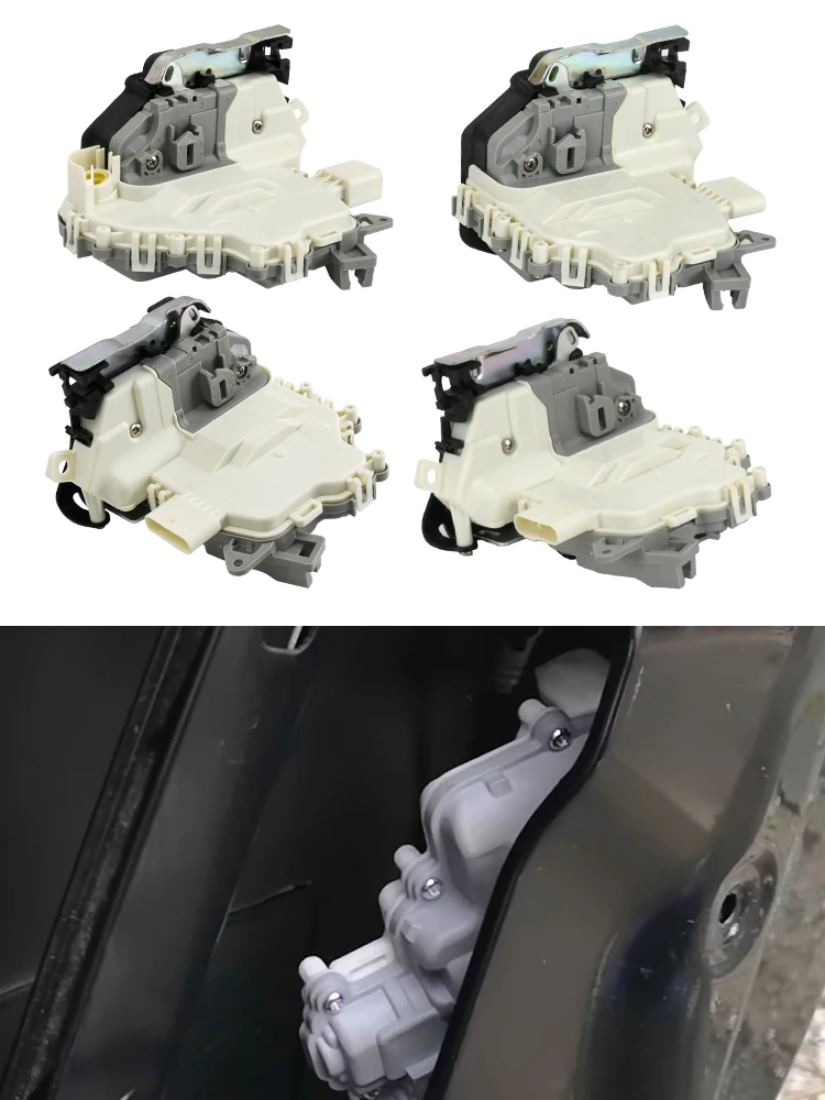 Actionneur de verrouillage de porte gauche et droite, assemblage à 6 broches et 7 broches pour la réparation du système de verrouillage Central pour véhicules Audi A4 B8 A5 Q5