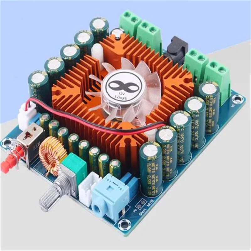 TDA7850 Bluetooth 5.0 digital power amplifier board automotive grade 4*50W high power four-channel audio module A373