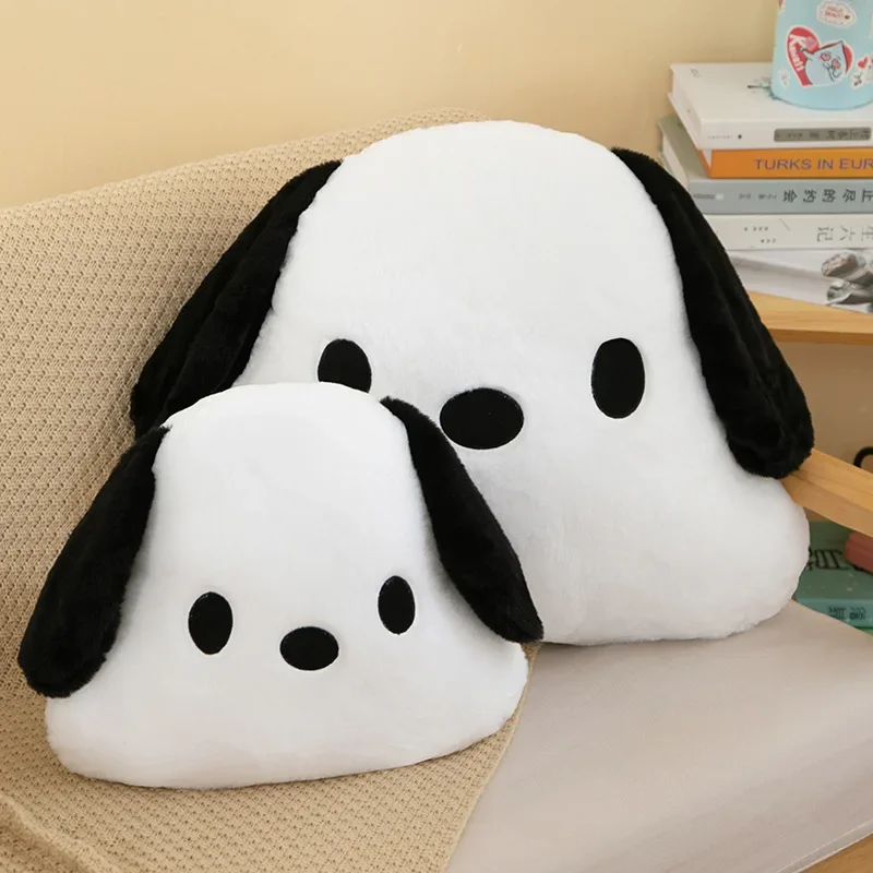 Sanrio Kawaii Pochacco Big Plush Toy Head Pillow Cushion Girls Cartoon Anime Soft Stuffed Dolls Toys for Children Birthday Gifts