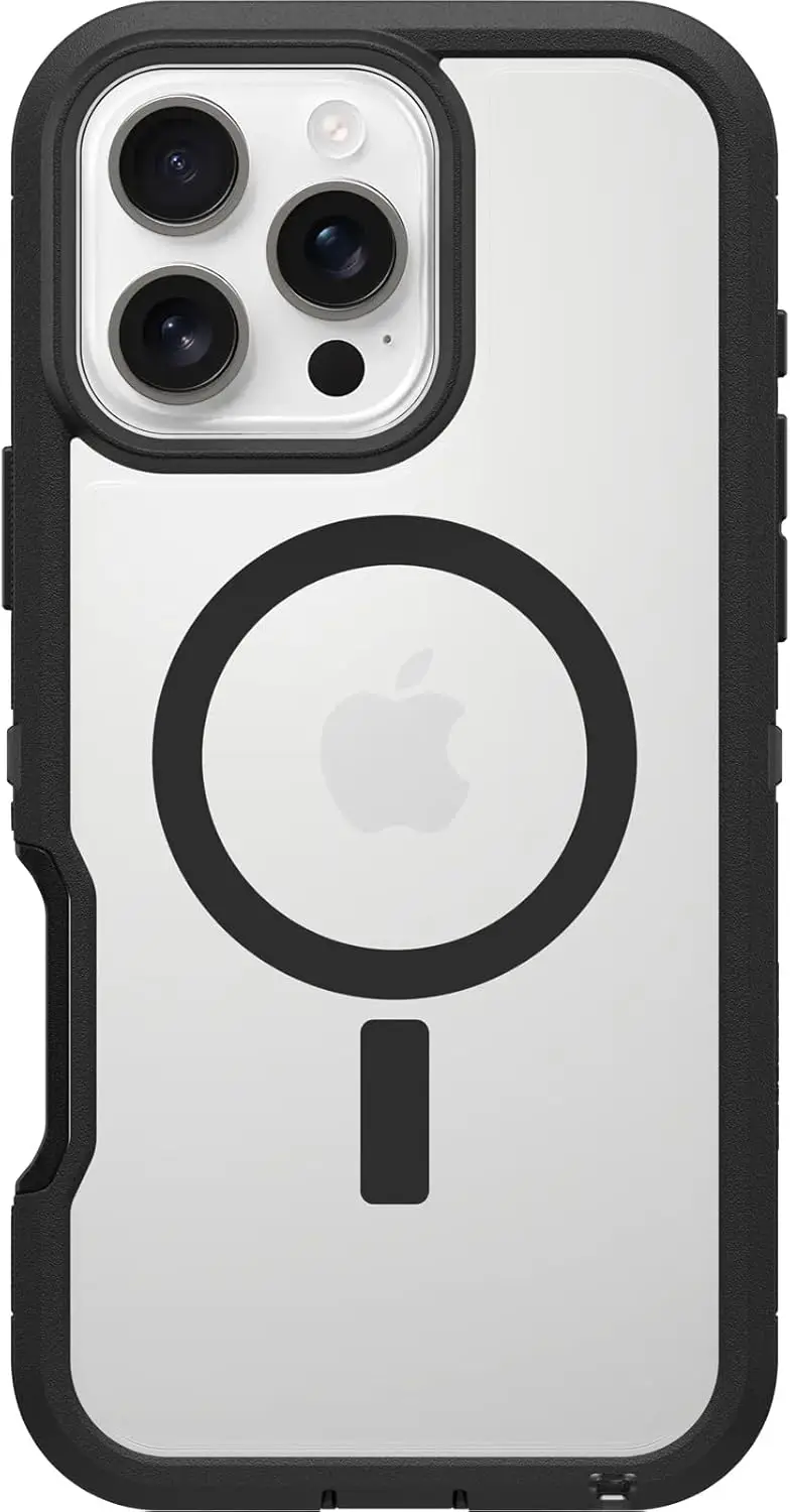 

Clear Protective Case for iPhone 16 Pro Max with MagSafe and Drop Resistance