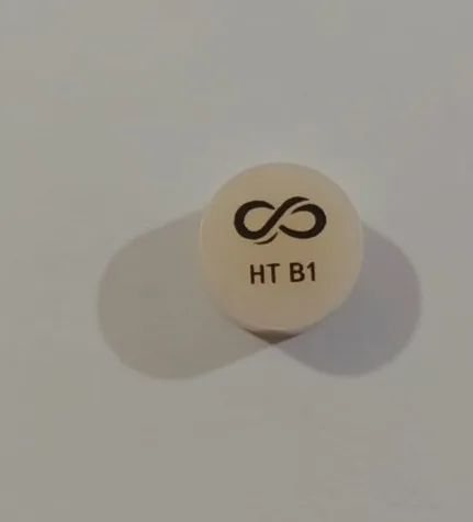 

Small round ceramic toys for filing nails; materials for nail art