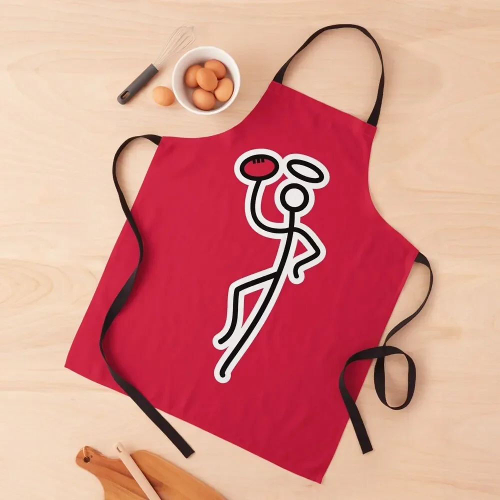 

St Kilda Stick Saint Apron Kitchen Tools Waterproof Smock for hairdressing Apron