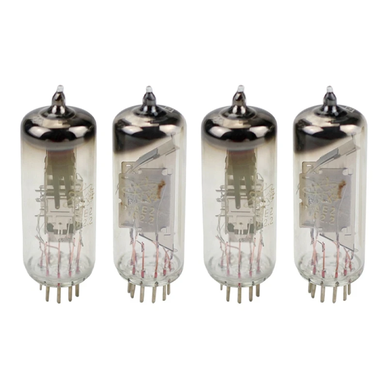 New 6E2 Amplifier Valve Electronic Indicator Tube Replace EM84 For Enhance Amplified Speaker Tone Quality Vacuum Tube 4Pcs
