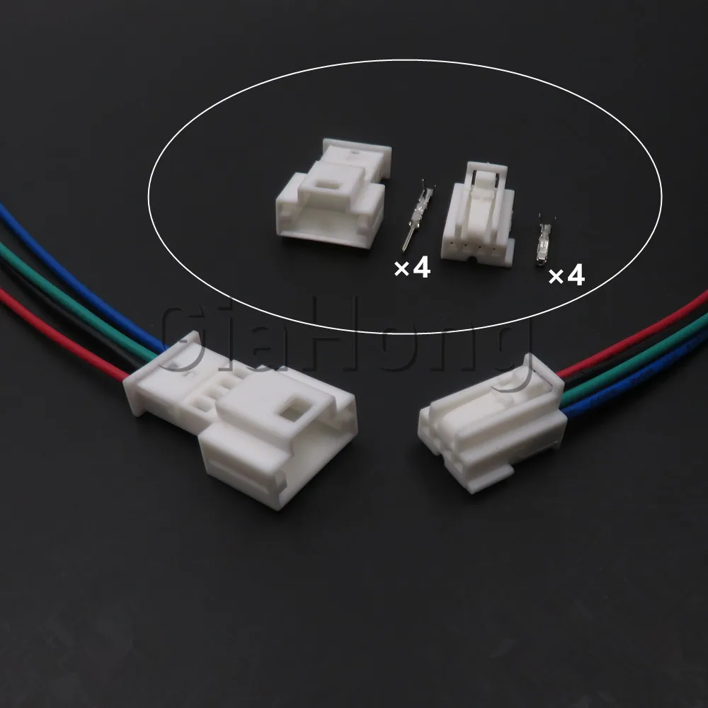 1 Set 4 Ways 2-929170-4 2-929170-1 AC Assembly A0385451228 Automotive Atmosphere Lamp Cable Plug