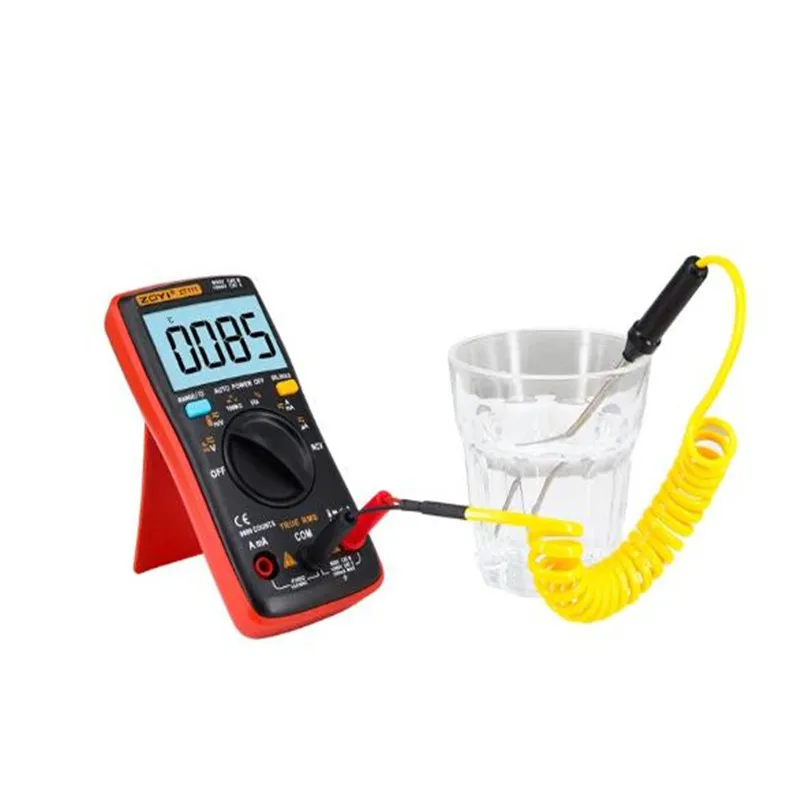 ZOYI Digital Multimeter ZT111 Auto Range Professiona Multimetro Testers 9999 counts NCV Ammeter Voltmeter Capacitor tools