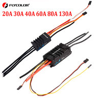 FLYCOLOR WinDragon 20A 30A 40A 60A 80A 130A ESC 2-6S Brushless Speed Controller for RC Airplane Aircraft Fixed Wing Helicopter