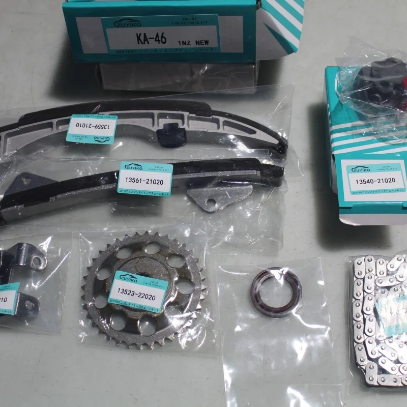 1NZ TIMING CHAIN KIT for   Probox Succeed Sienta yaris Vitz New 2006-2012 1NZ-FE Engine 13506-21060 13540-21020 KA-46