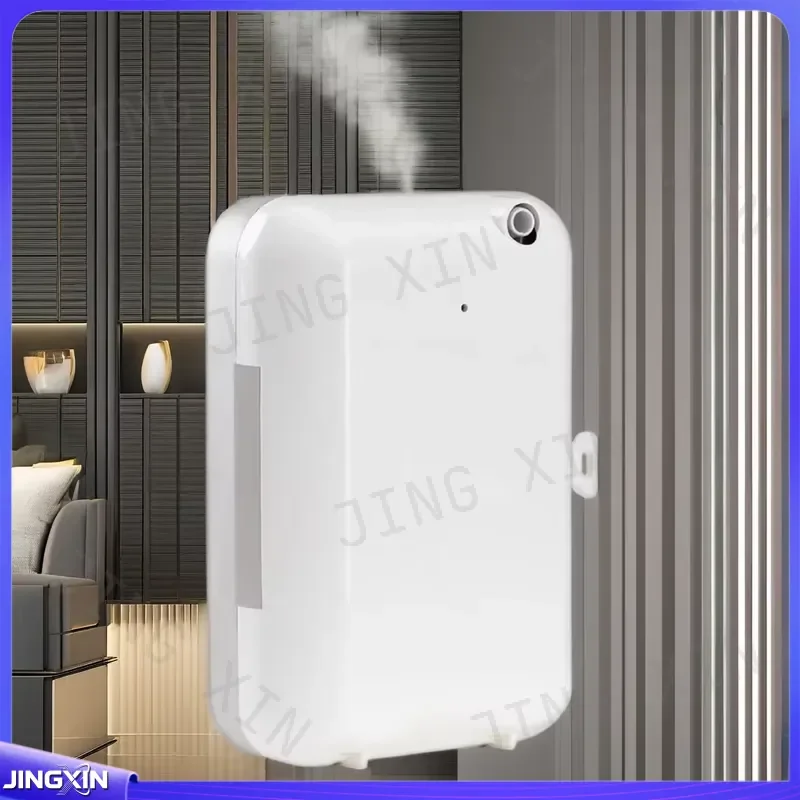 Custom for Commercial White Plastic Wall Mounted Essential Oil Diffuser Manual Fragrance Air Battery Home Aroma Diffuser