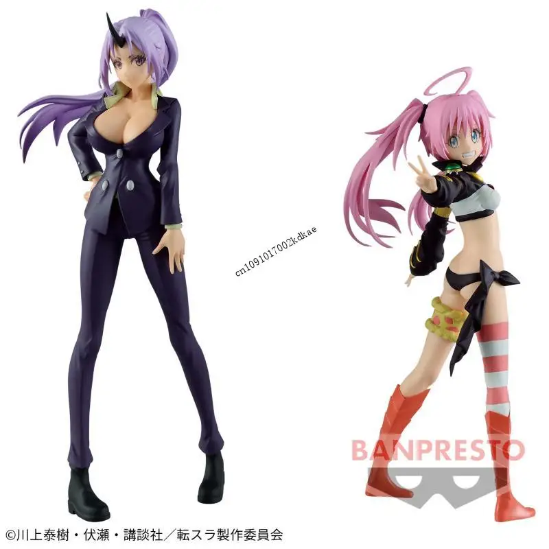 In Stock Bandai Banpresto Original That Time I Got Reincarnated As A Slime Otherworlder Rimuru Shion Souei Diablo Figure Collect view 4