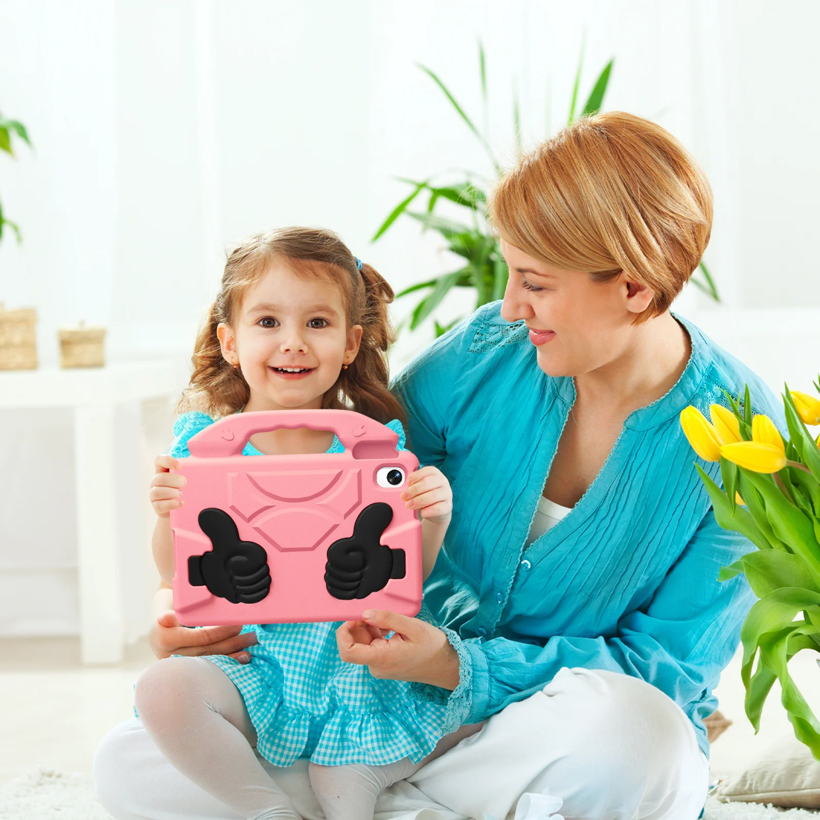 Etui EVA dla dzieci z funkcją stojaka do Xiaomi Redmi Pad 2 SE 9.7 cala 2026 Poco Pad C1, pokrowiec na tablet z uchwytem i podstawką do Redmi Pad 2 9.7" — zdjęcie produktu 5