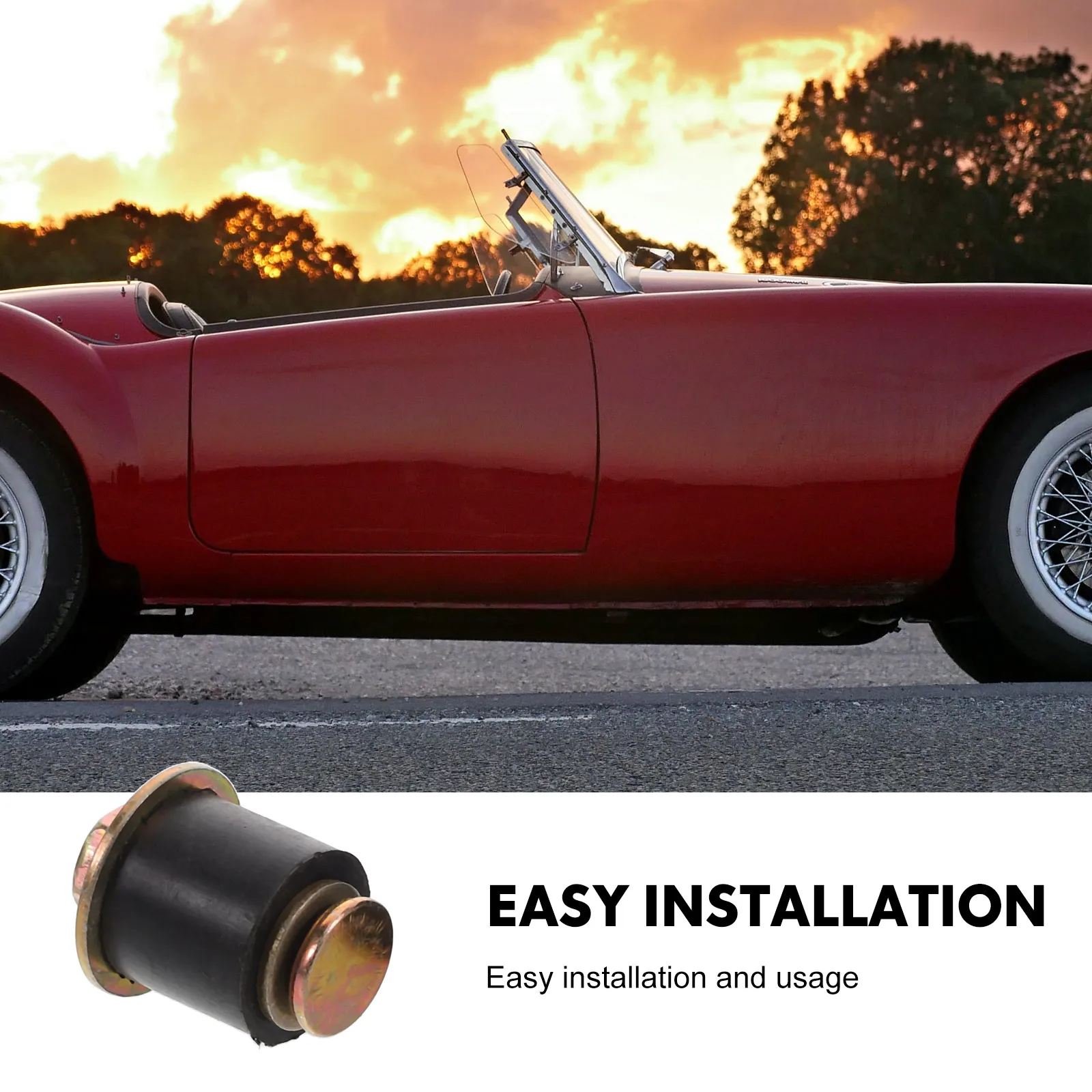 

8pcs Rubber Expansion Plug 7/8 Inch Neoprene Automotive Replacement Engine Assortment Kit Fit Car Industrial Hardware