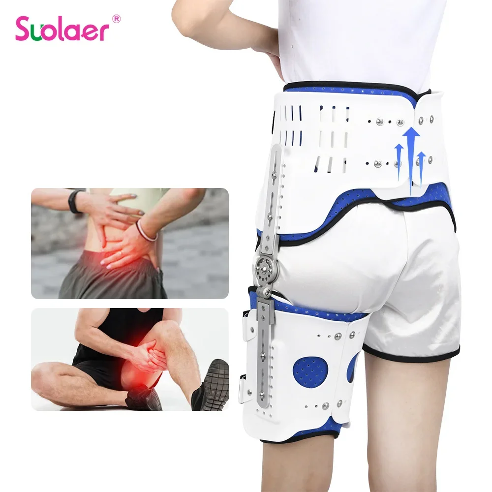 Hip Stabiliser Support Brace Corrector Hip Abduction Orthosis Thigh Sciatic Nerve Pain Relief Fixation Brace Rehabilitation Tool