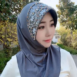 Malaysia Fashion New Musilm Women Easy Hijab Shawls Hats