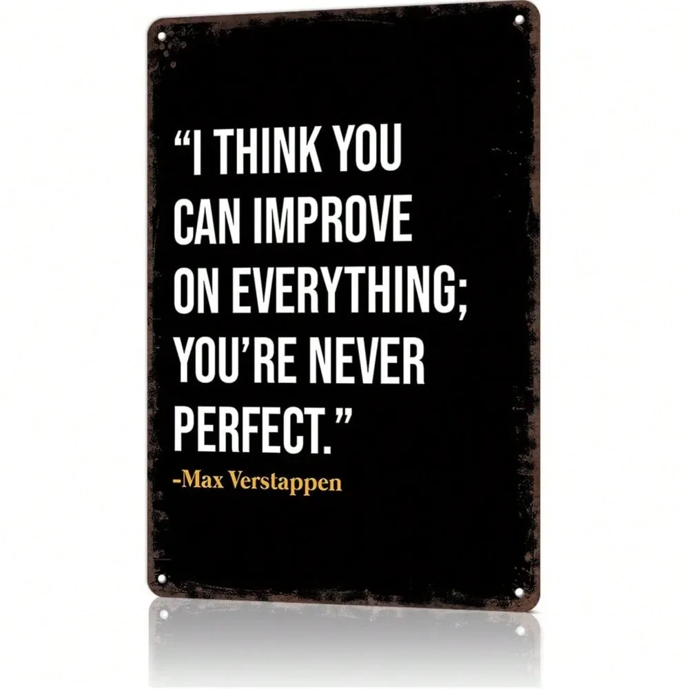 

Vintage Tin Metal Sign 8x12 - Retro Art Deco Wall Art for Home Décor, Man Cave & Ramadan 2026 Decorations