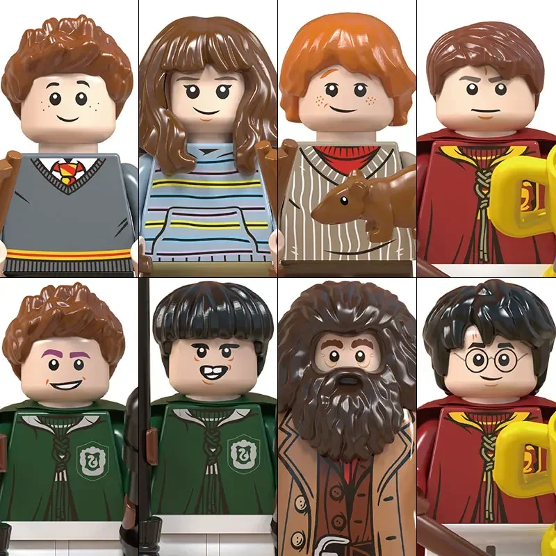 Harry Potter WM6040 WM6041 WM6042 Hermione Ron Building Blocks Bricks Dolls Mini Action Toy Figures Assemble Thanksgiving Gifts