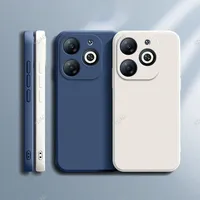 Liquid Silicone Phone Case for Infinix Smart 8 6.6\