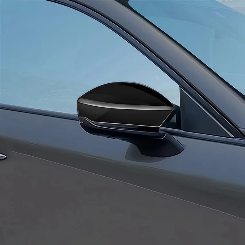 دائم-مرآة باب السيارة تراكب التصميم مرآة الرؤية الخلفية غطاء لمازدا CX80 CX-80 2024 2025 اكسسوارات السيارات