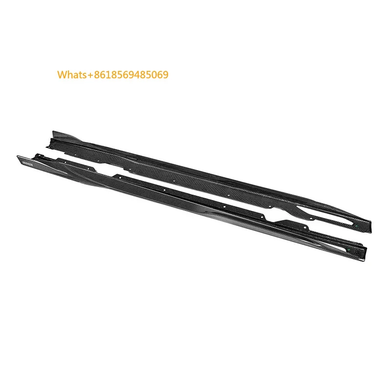 Dry Carbon Fiber  Body Kit  Exterior Front Lip Side Skirts Diffuser Bumper Protect Cover 4 Series G26
