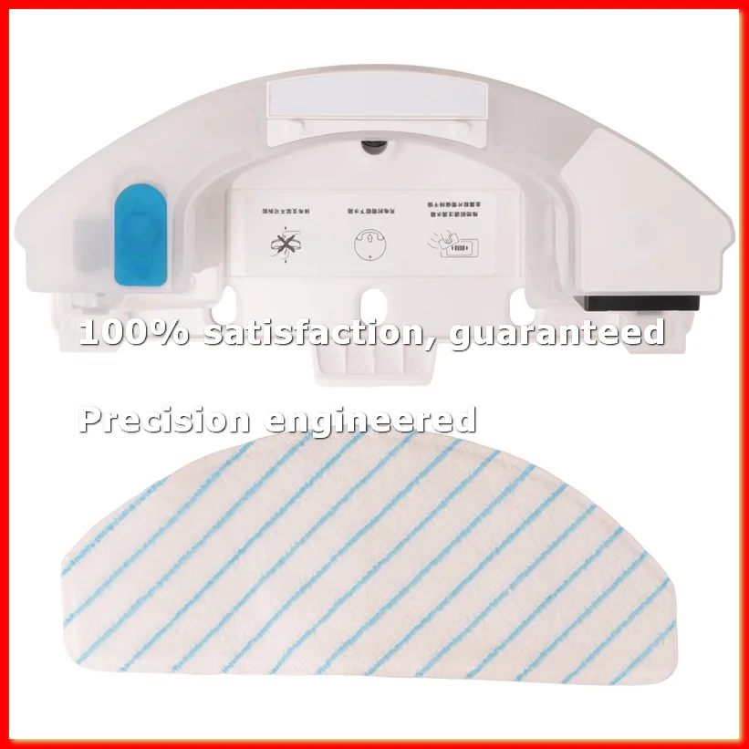 ●Water Tank Mopping System with Scrubbing Feature for T9 Power T9 Max Robot Vacuum Cleaner Parts White