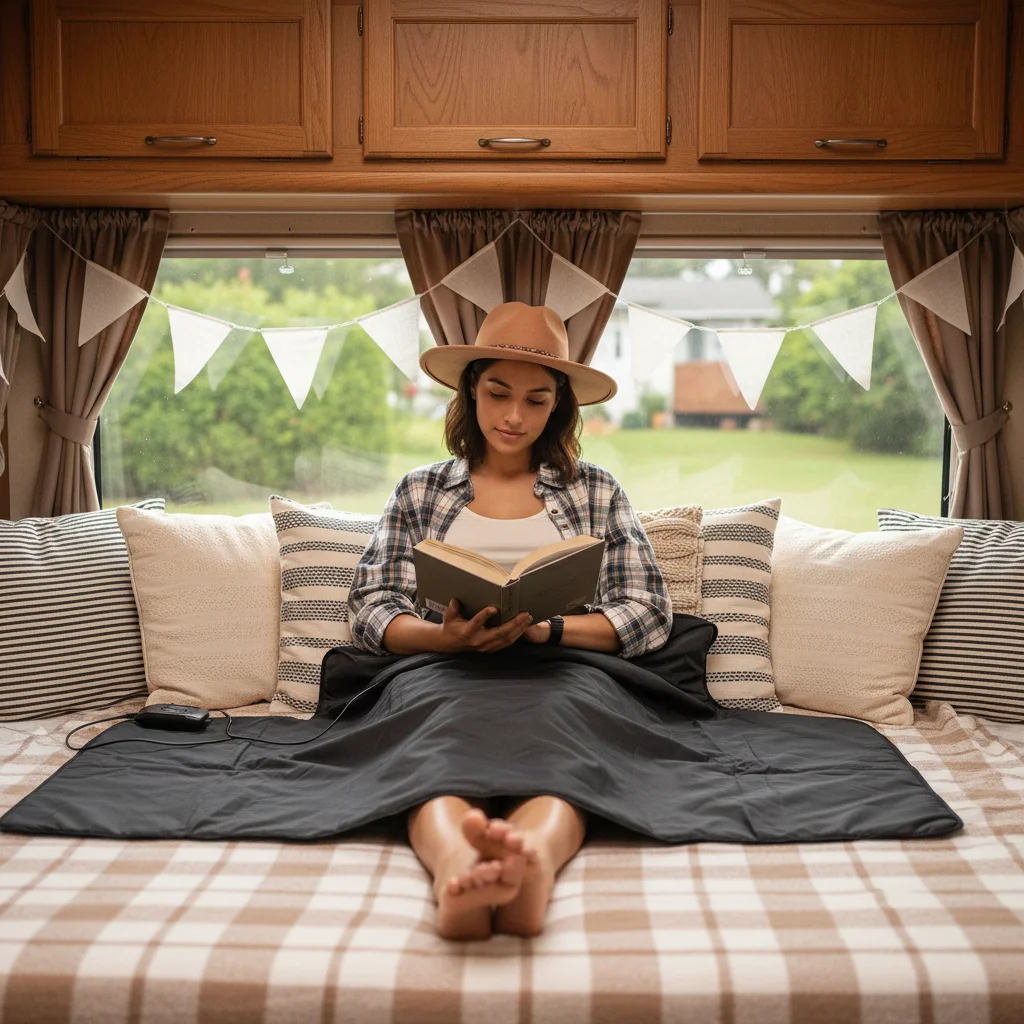 

Портативное одеяло для сауны с вилкой США, 500 Вт, 110 В, дальний инфракрасный коврик для сауны для домашнего салона красоты с контроллером