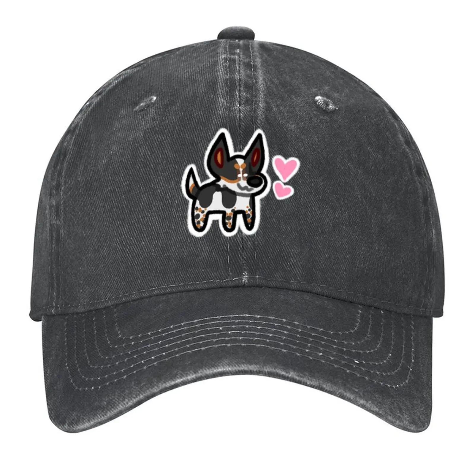 

Rat Terrier Love Baseball Cap golf hat genuine fishing caps man Beach Bag Visor Women's Beach Men's