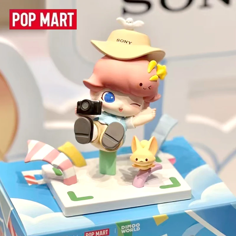 

POP MART DIMOO HAPPY MOMENT Original Blind Box Surprise Mystery Box Cute Anime Action Figure Ornaments Figurines