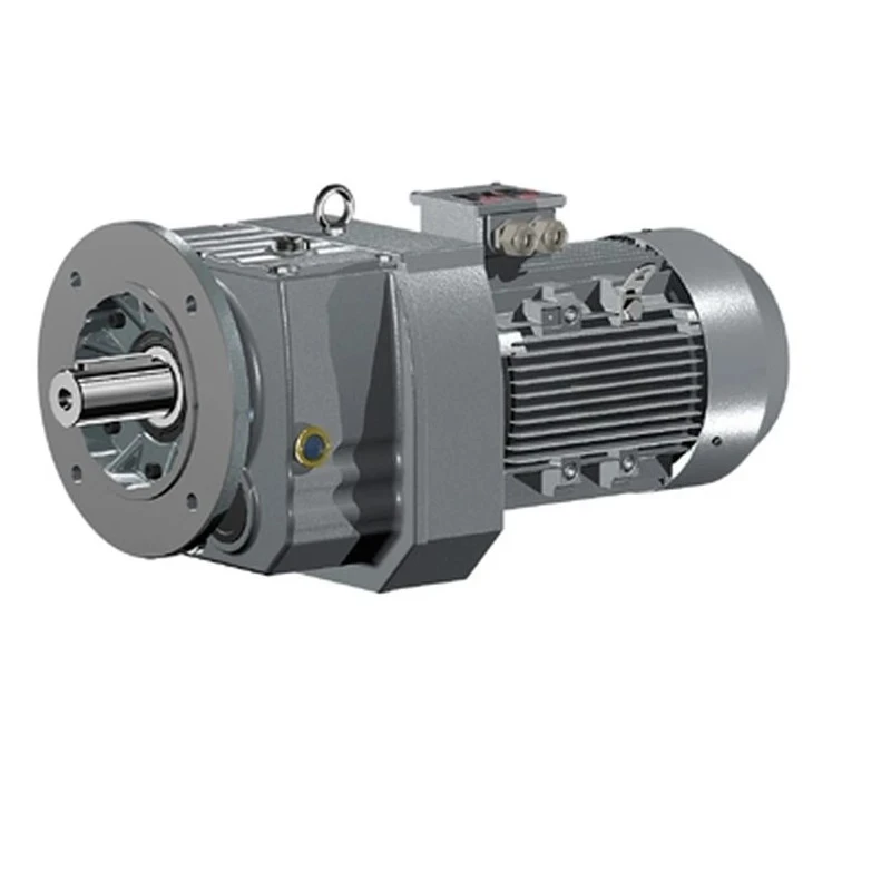 Horizontal, vertical R1077RF107 hardened gear reducer helical gear reducer