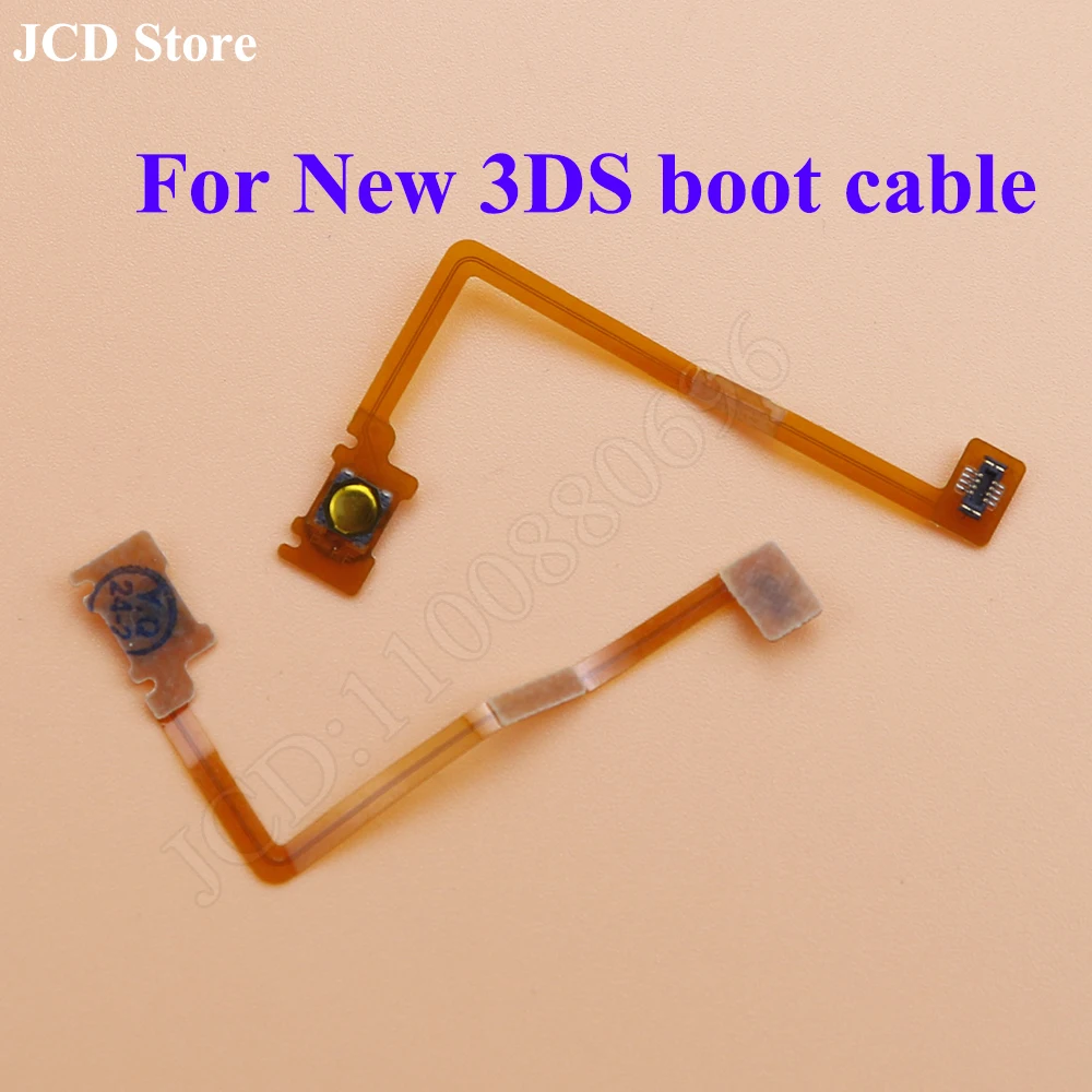 1/2/5/10PCS  On-Off Switch Power Button with Flex Cable Replacement for New 3DS Game Console