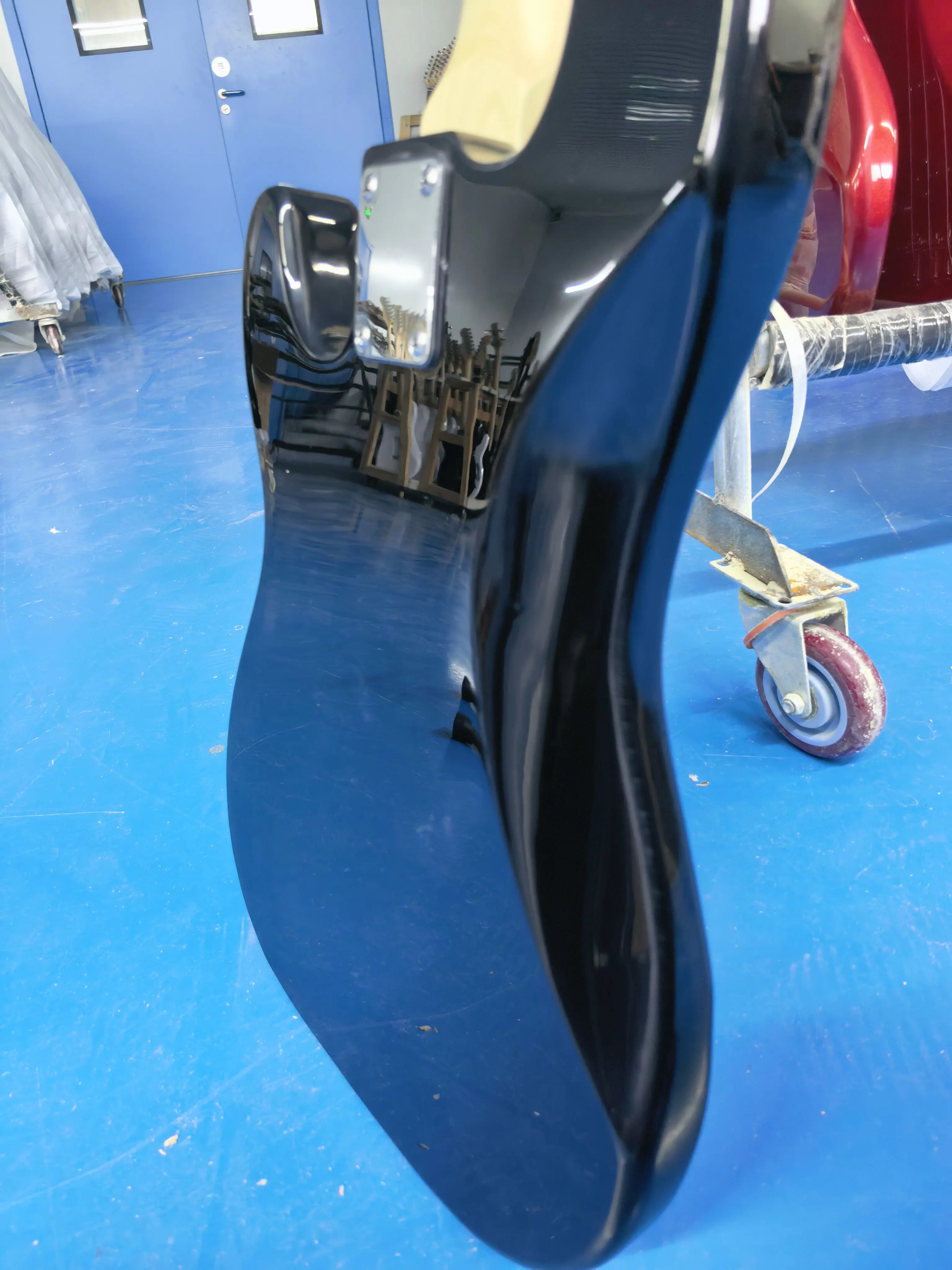 Blue Bass Guitar Customizable in Stock Tail Order Electric Bass Guitars for Musicians And Bands