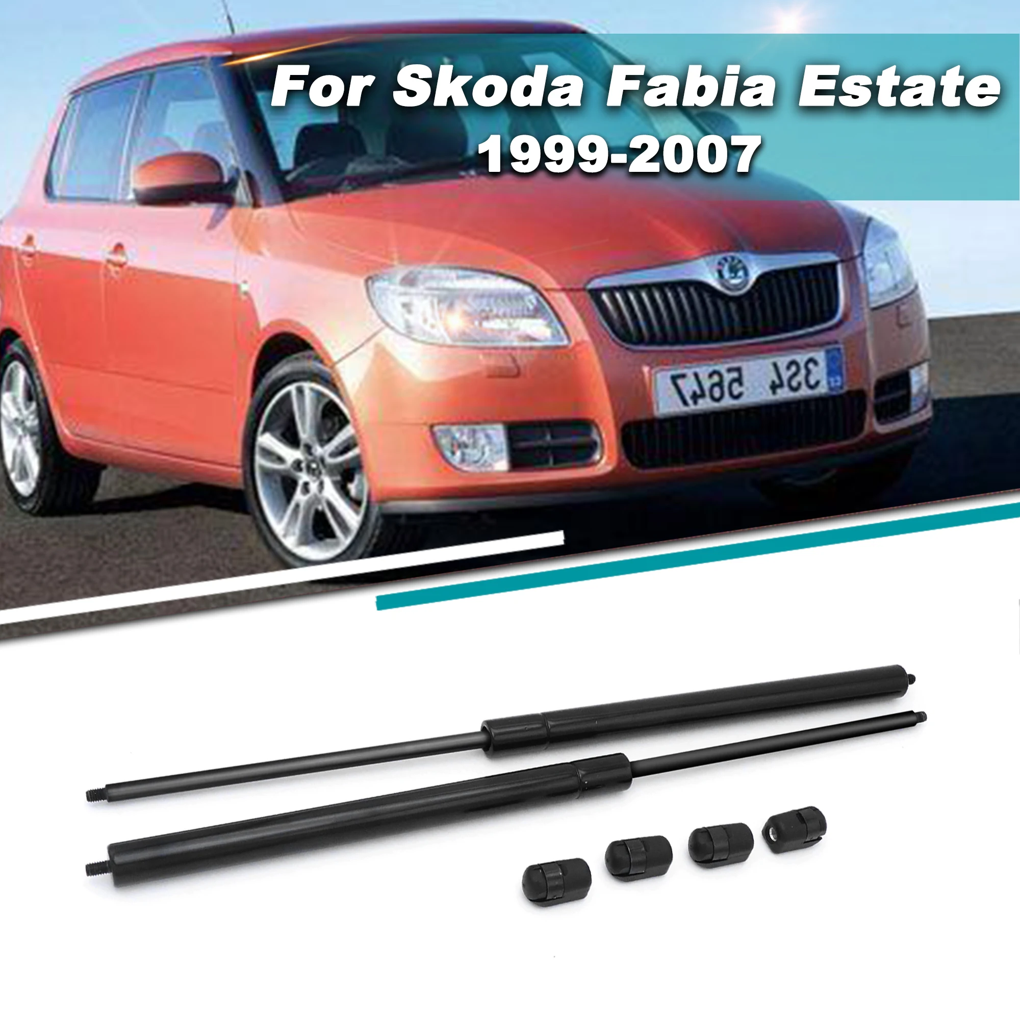 

2Pcs/set Car Rear Trunk Tailgate Lift Support Gas Spring Struts For Skoda Fabia Estate 1999-2003 2004 2005 2006 2007 Accessories