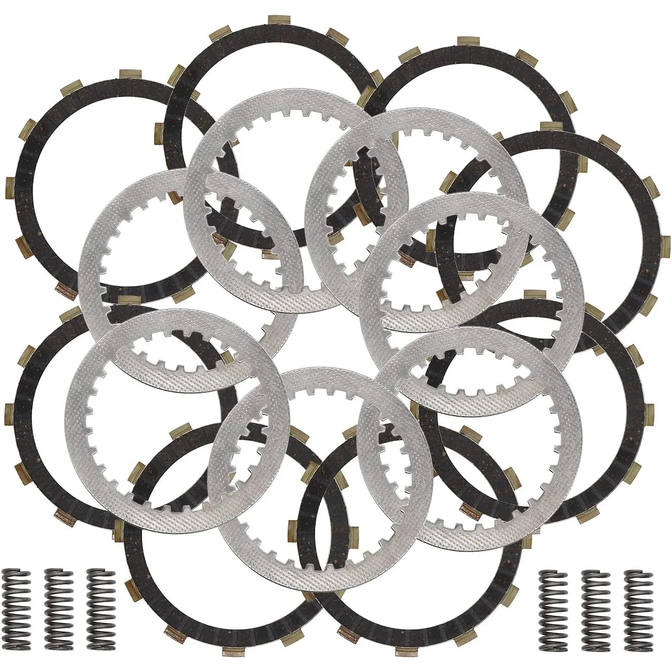 Clutch Fiber Spring Kit Steel (FSC230-8-001)