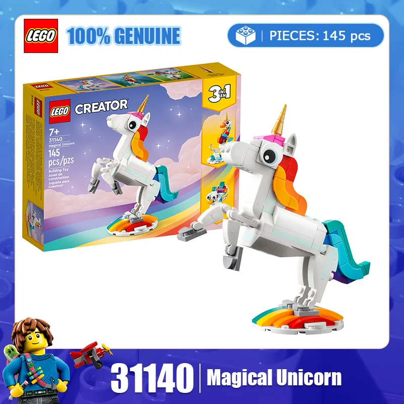 

Конструктор Lego Creative Versatile Series 31140 «Волшебный единорог» — развивающая игрушка-головоломка для мальчиков и девочек, подарок