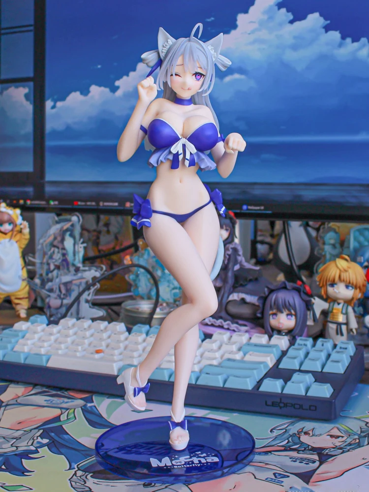In Magazzino Originale Koikoi Cannella Mocha Bunny Suit Pianificazione Sophia F Shirring Bikini Costume Da Bagno In Pvc Action Figure Modello Giocattoli